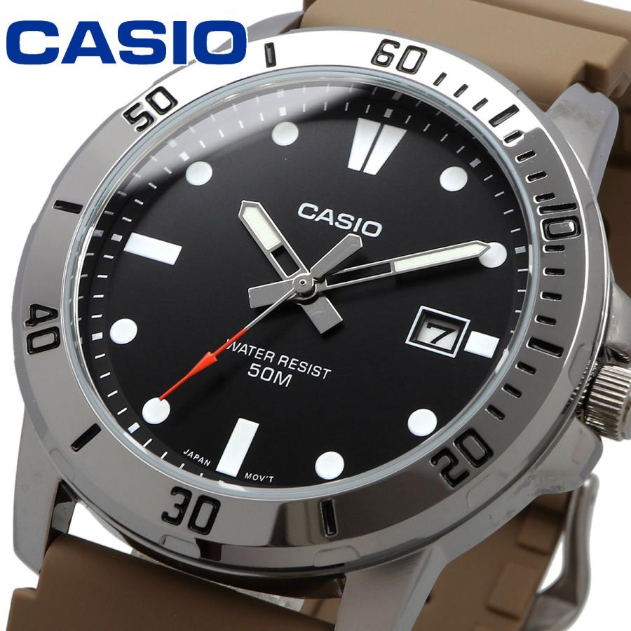 CASIO カシオ 腕時計 メンズ チープカシオ チプカシ 海外モデル クォーツ  ミリタリー MTP-VD01-5EV