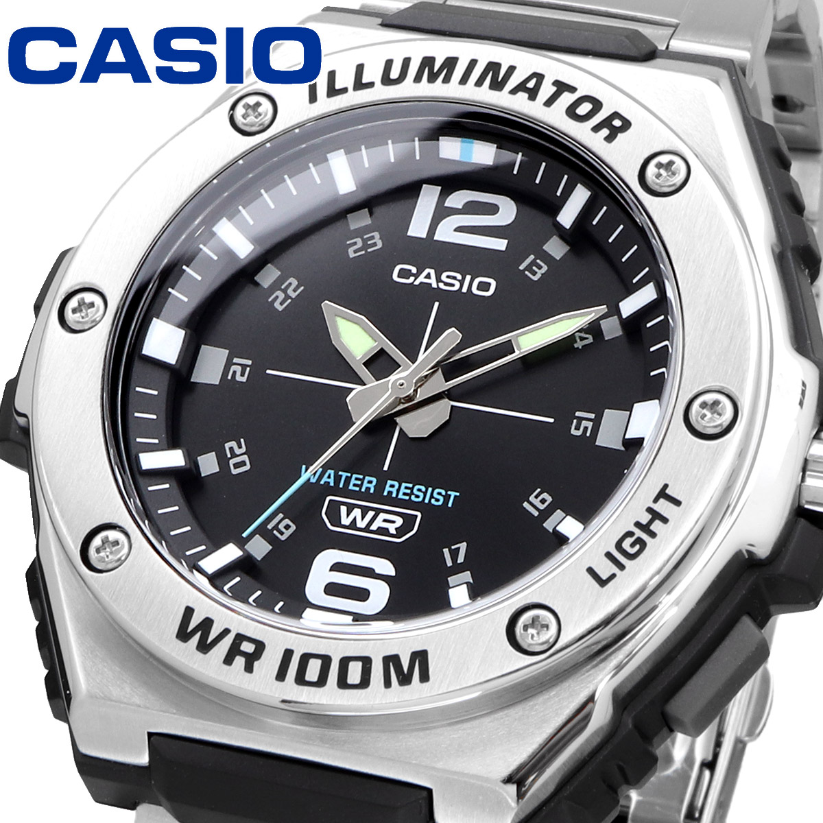 【父の日 ギフト】CASIO カシオ 腕時計 メンズ チープカシオ チプカシ   海外モデル  MWA-100HD-1AV｜north-star