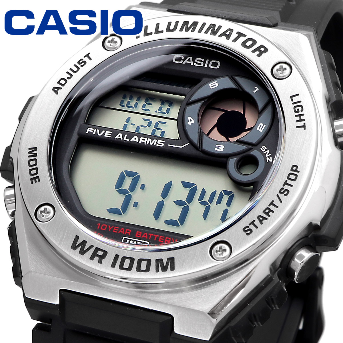 Yahoo! Yahoo!ショッピング(ヤフー ショッピング)CASIO カシオ 腕時計 メンズ チープカシオ チプカシ 海外モデル デジタル 防水  MWD-100H-1AV