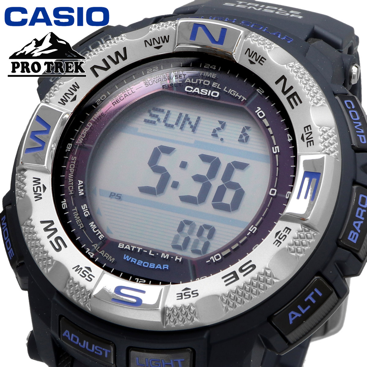 海外ブランド CASIO カシオ 腕時計 メンズ PROTREK プロトレック 海外