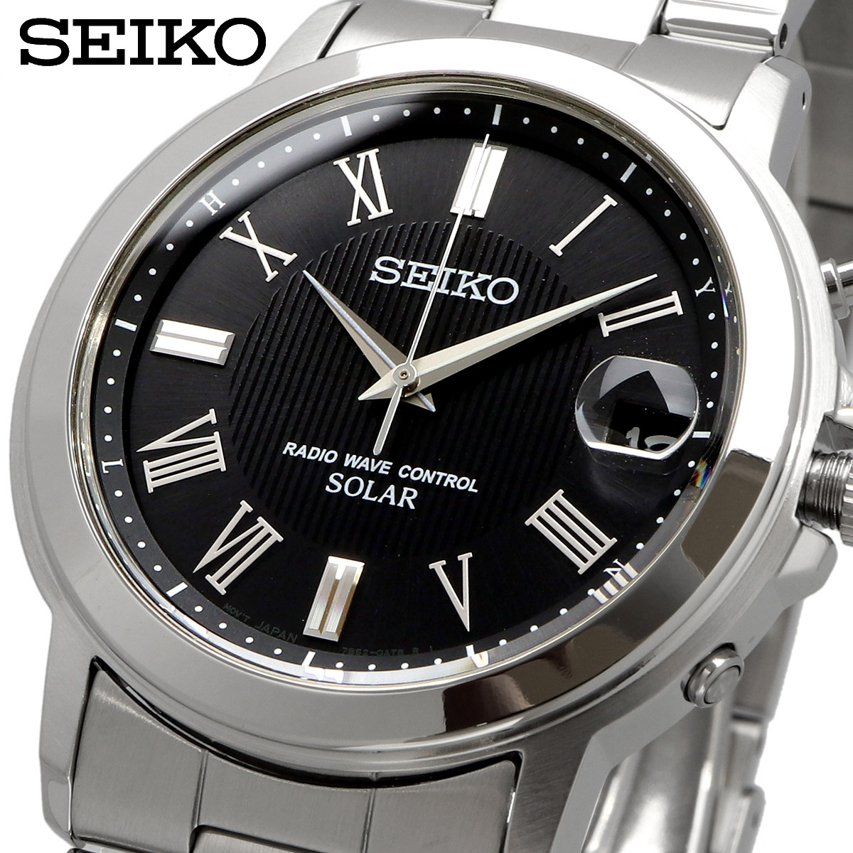 SEIKO セイコー 腕時計 メンズ  電波時計 ソーラー SPIRIT スピリット 国内正規品 SBTM191｜north-star