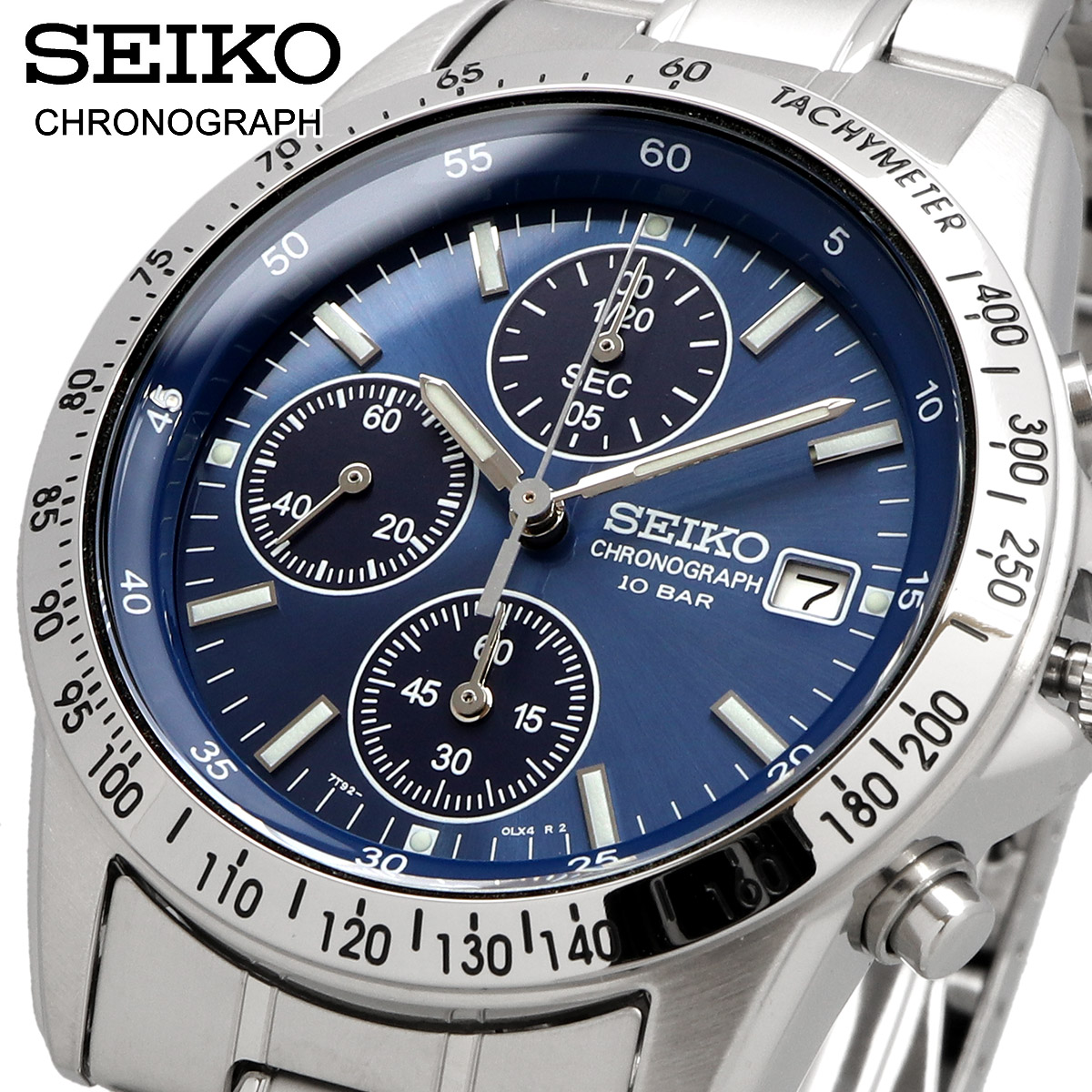SEIKO セイコー 腕時計 メンズ 国内正規品 流通限定モデル SPIRIT スピリット クォーツ クロノグラフ ビジネス  SBTQ071｜north-star