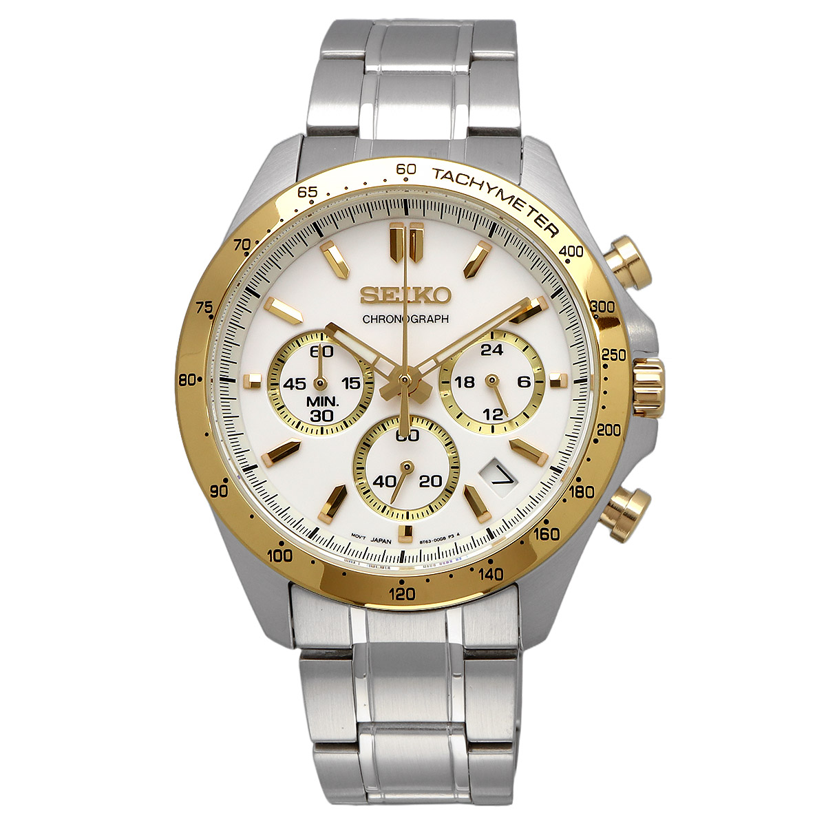 SEIKO セイコー 腕時計 メンズ 国内正規品 セイコーセレクション クォーツ 8T クロノグラフ ビジネス  SBTR024｜north-star｜02