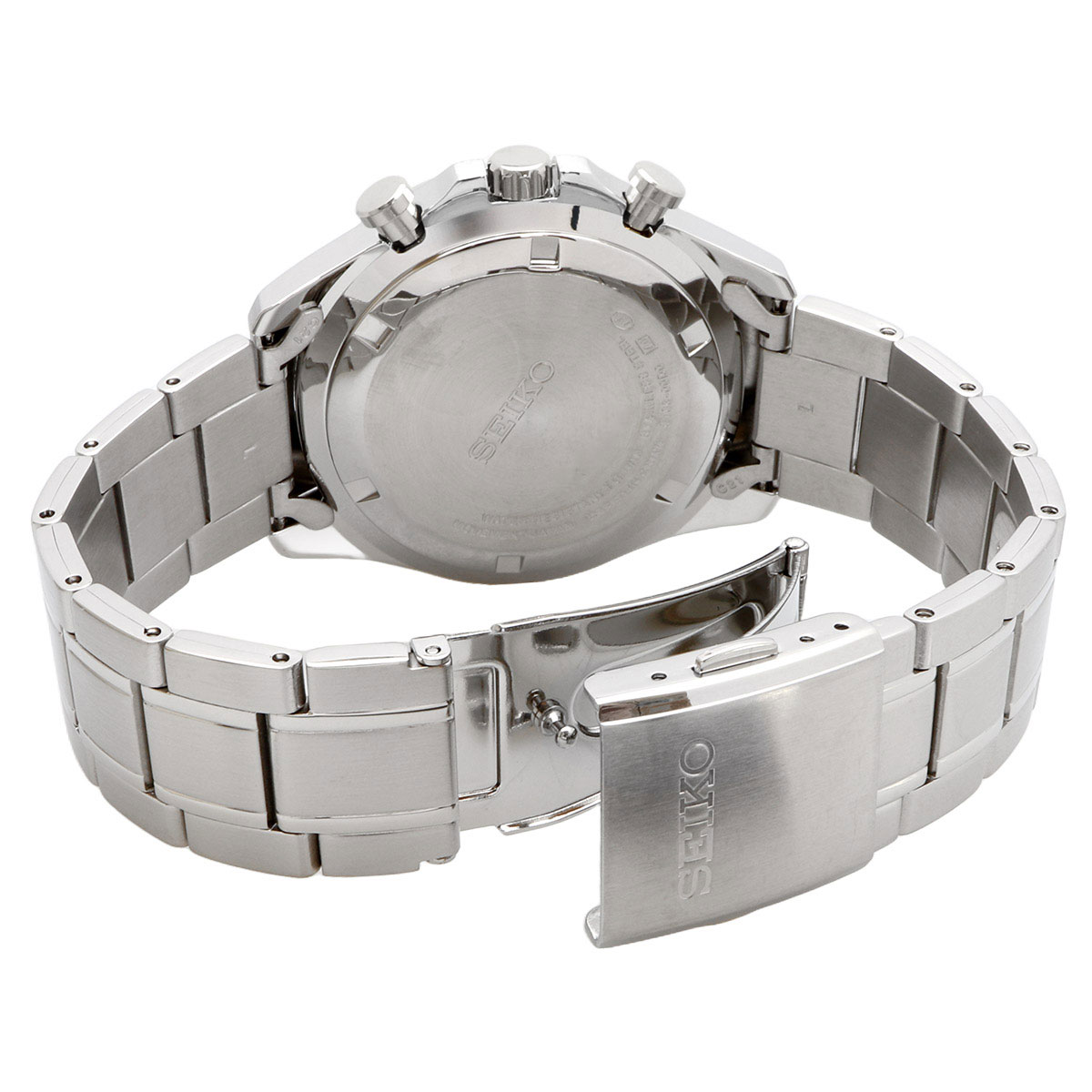 【父の日 ギフト】SEIKO セイコー 腕時計 メンズ 国内正規品 セイコーセレクション クォーツ 8T クロノグラフ   SBTR027｜north-star｜03