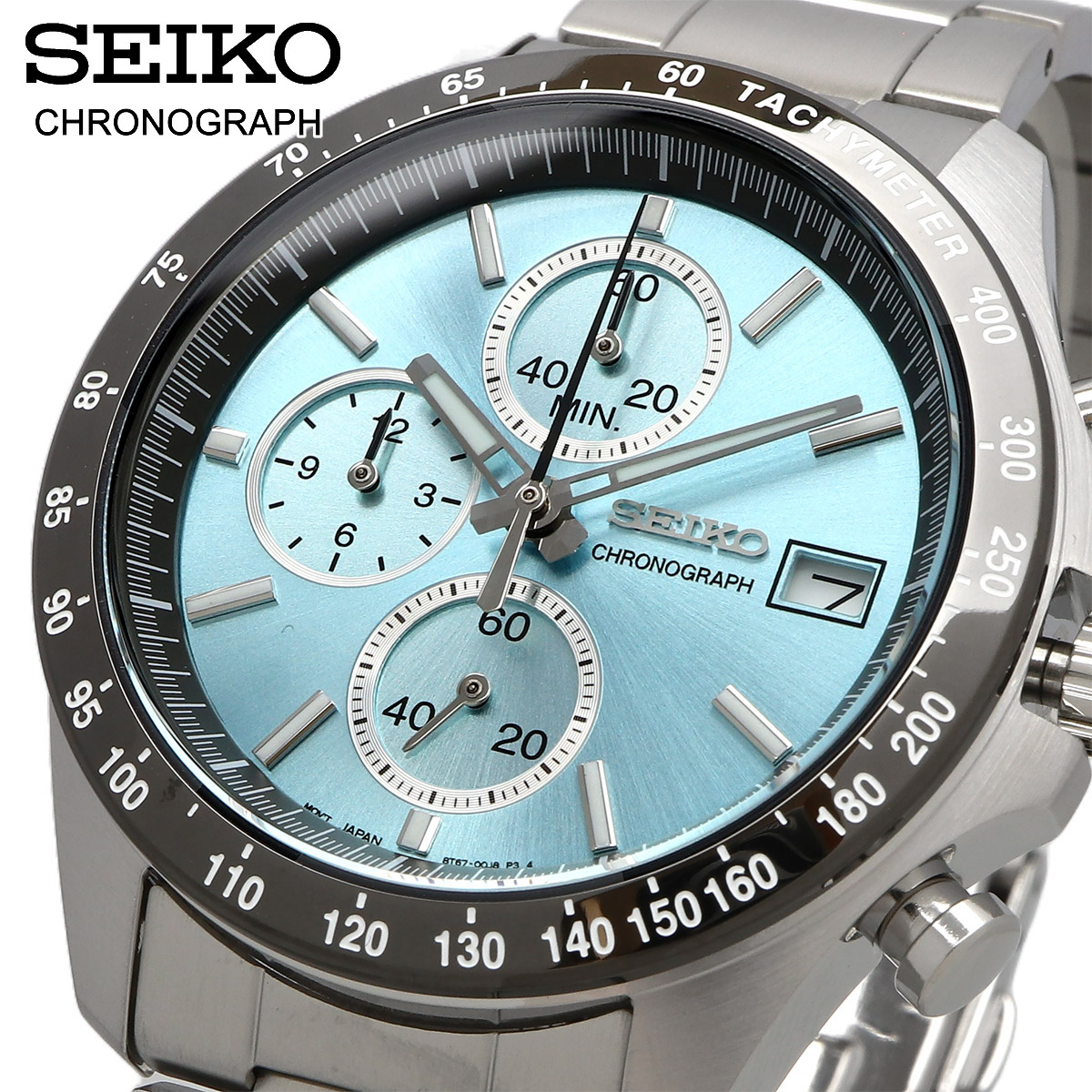 SEIKO セイコー 腕時計 メンズ 国内正規品 セイコーセレクション クォーツ クロノグラフ ビジネス  SBTR029｜north-star