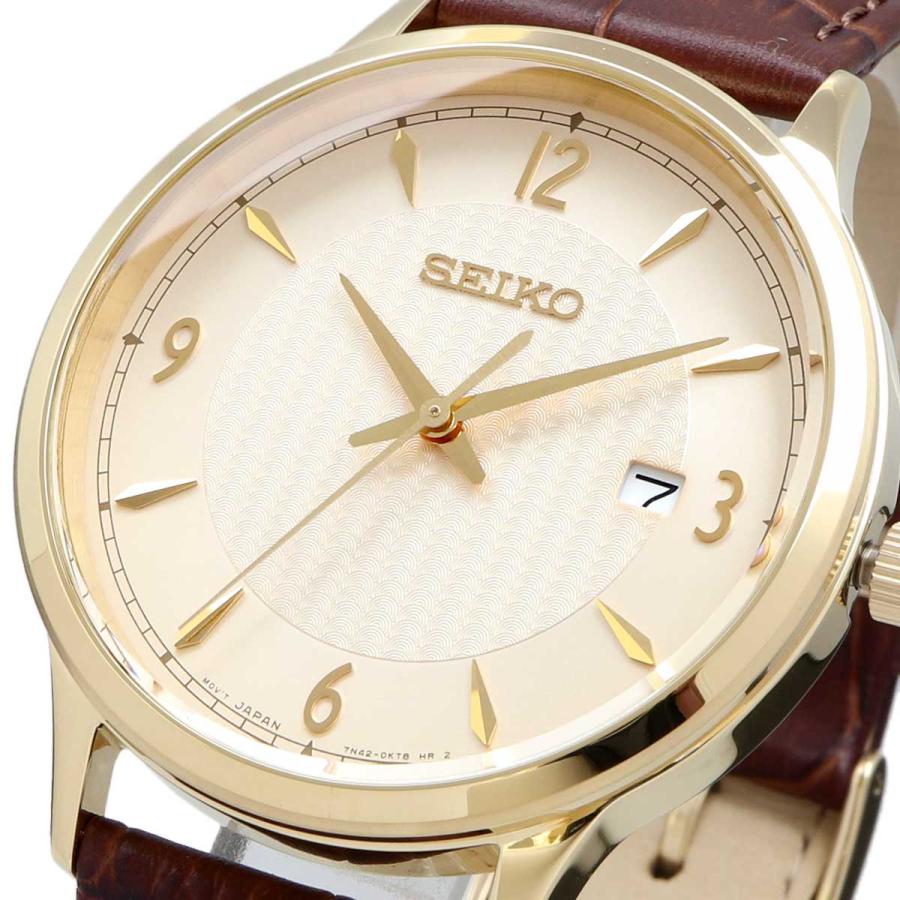 SEIKO セイコー 腕時計 メンズ 海外モデル クォーツ シンプル ビジネス カジュアル  SGEH86P1｜north-star
