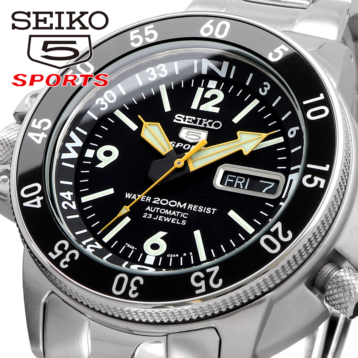 楽ギフ_のし宛書】 SEIKO SKZ211K1 ダイバーズ 自動巻き アトラス 海外