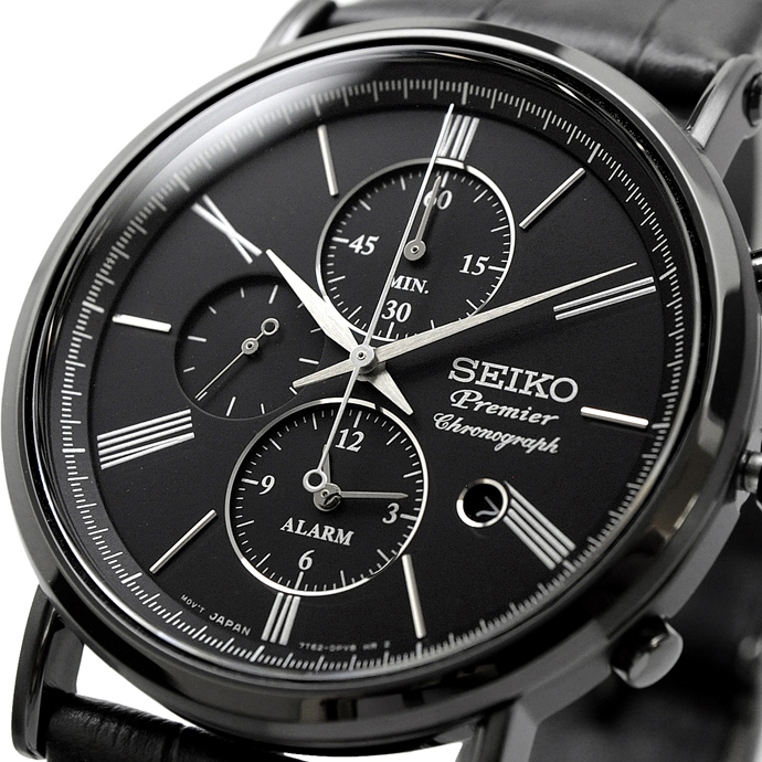 SEIKO セイコー 腕時計 メンズ 海外モデル Premier プルミエ クォーツ 