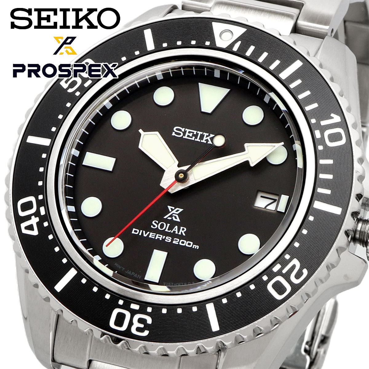 SEIKO セイコー 腕時計 メンズ 海外モデル PROSPEX プロスペックス ソーラー ダイバーズ  SNE589P1｜north-star