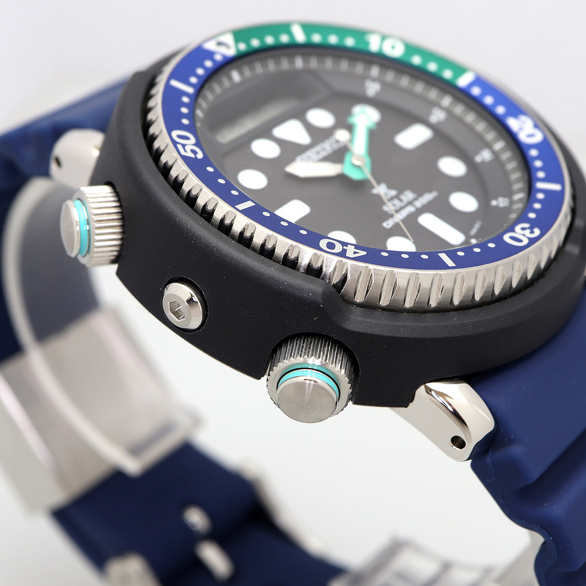 SEIKO セイコー 腕時計 メンズ 海外モデル PROSPEX プロスペックス ソーラー アナログ デジタル ダイバーズ SNJ039P1