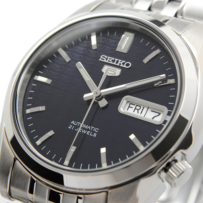 SEIKO セイコー 腕時計 メンズ 海外モデル セイコー5 自動巻き ビジネス カジュアル  SNK357K1