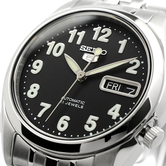 SEIKO セイコー 腕時計 メンズ 海外モデル セイコー5 自動巻き ビジネス カジュアル  SNK381K1