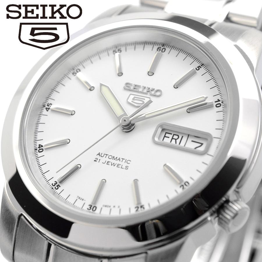 SEIKO セイコー 腕時計 メンズ 海外モデル セイコー5 自動巻き ビジネス カジュアル  SNKE49K1｜north-star｜02