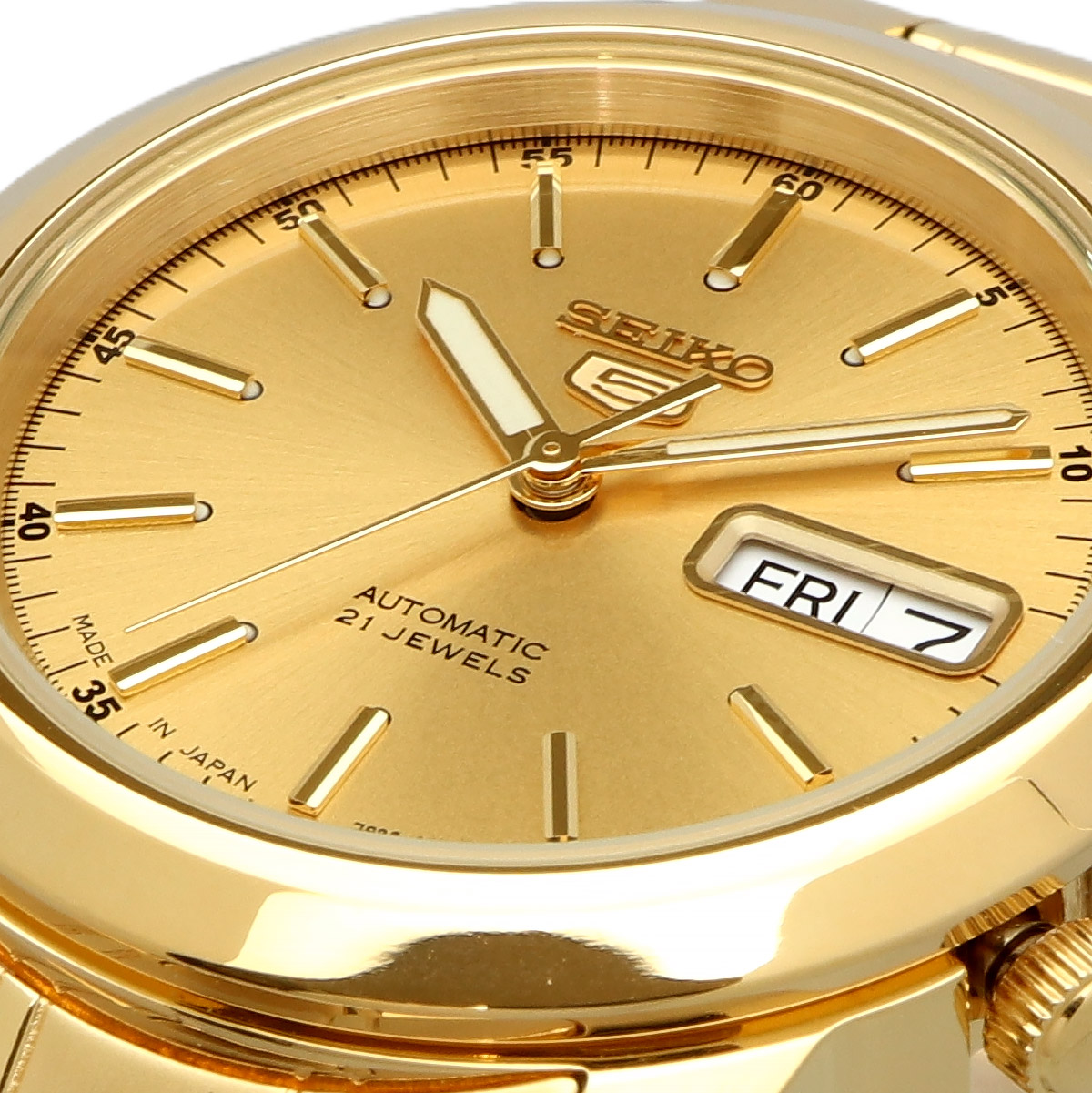 SEIKO セイコー 腕時計 メンズ 海外モデル セイコー5 自動巻き ビジネス カジュアル  SNKE56J1の画像