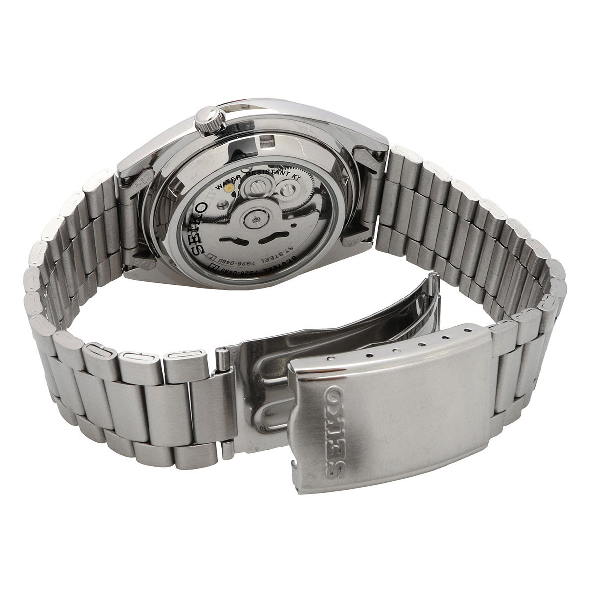 SEIKO セイコー 腕時計 メンズ 海外モデル MADE IN JAPAN セイコー5 自動巻き    SNXS73J1の画像
