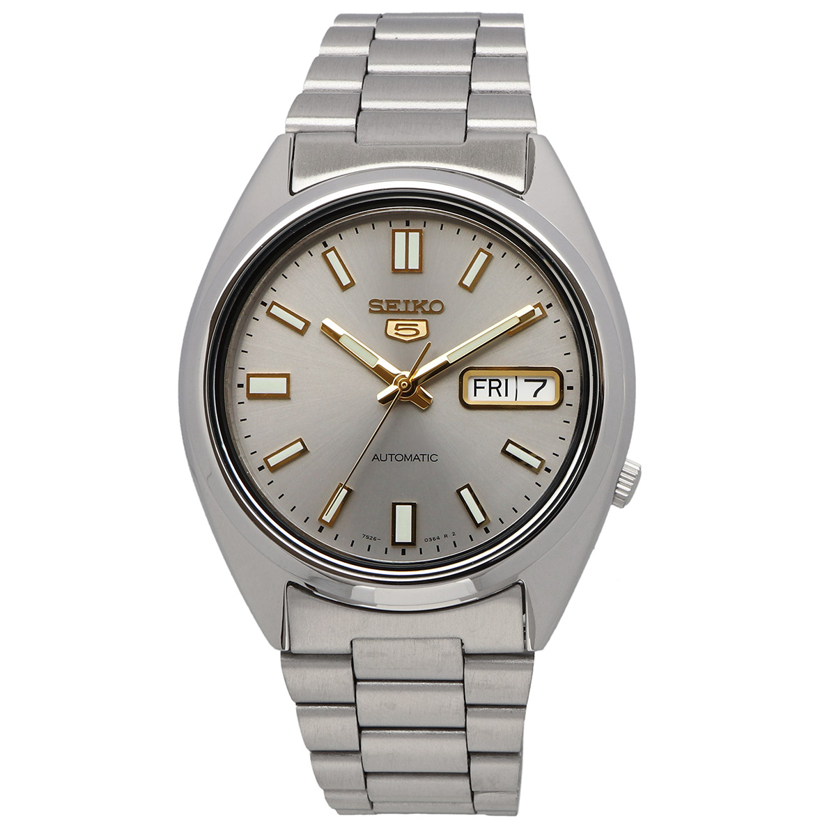 Seiko 5 メンズ腕時計（文字盤カラー：シルバー系）の商品一覧