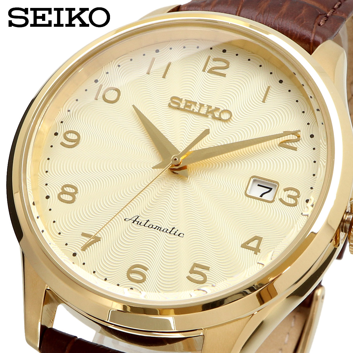 SEIKO セイコー 腕時計 メンズ 海外モデル 自動巻き ビジネス カジュアル シンプル  SRPC22K1