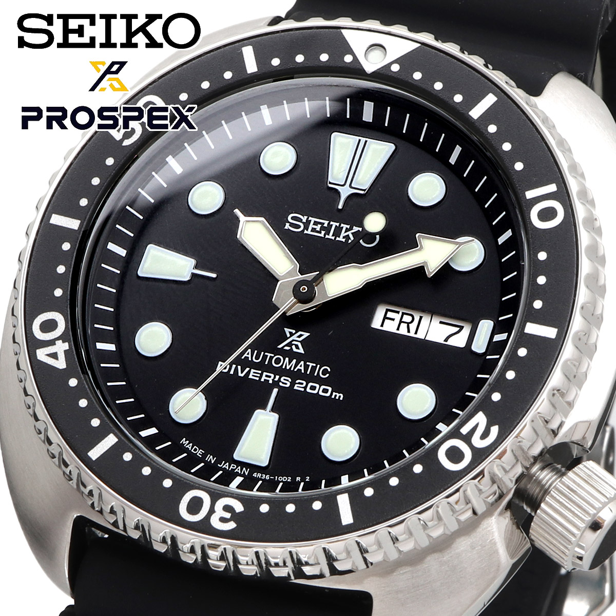 SEIKO セイコー 腕時計 メンズ 海外モデル Made in Japan   PROSPEX プロスペックス ダイバー 自動巻き  SRPE93｜north-star