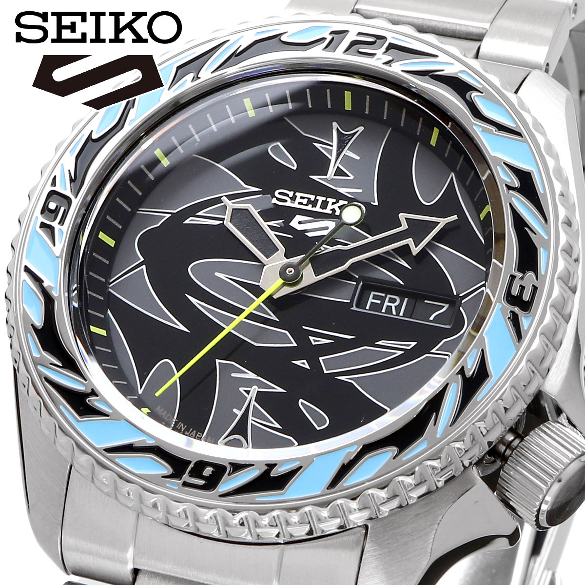 SEIKO セイコー 腕時計 メンズ 海外モデル 5スポーツ MADE IN JAPAN GUCCIMAZE グッチメイズ コラボ 自動巻き SRPG65｜north-star
