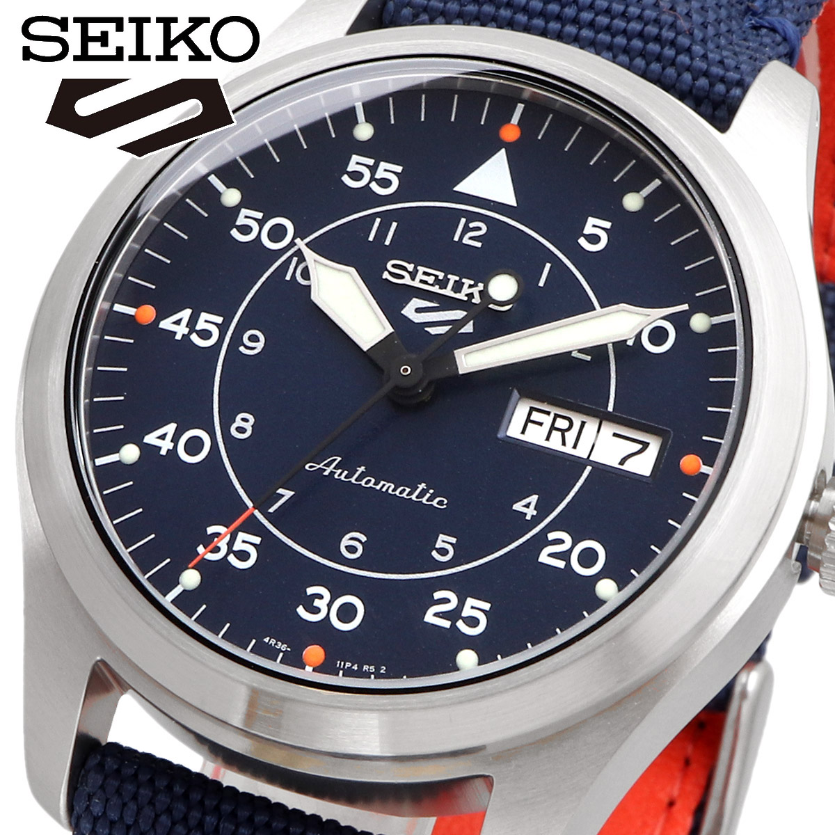 SEIKO セイコー 腕時計 メンズ 海外モデル セイコーファイブ 5スポーツ Field Street Style 自動巻き  SRPH31K1