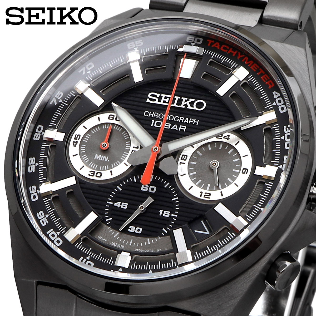 SEIKO セイコー 腕時計 海外モデル 新品 クロノグラフ メンズ