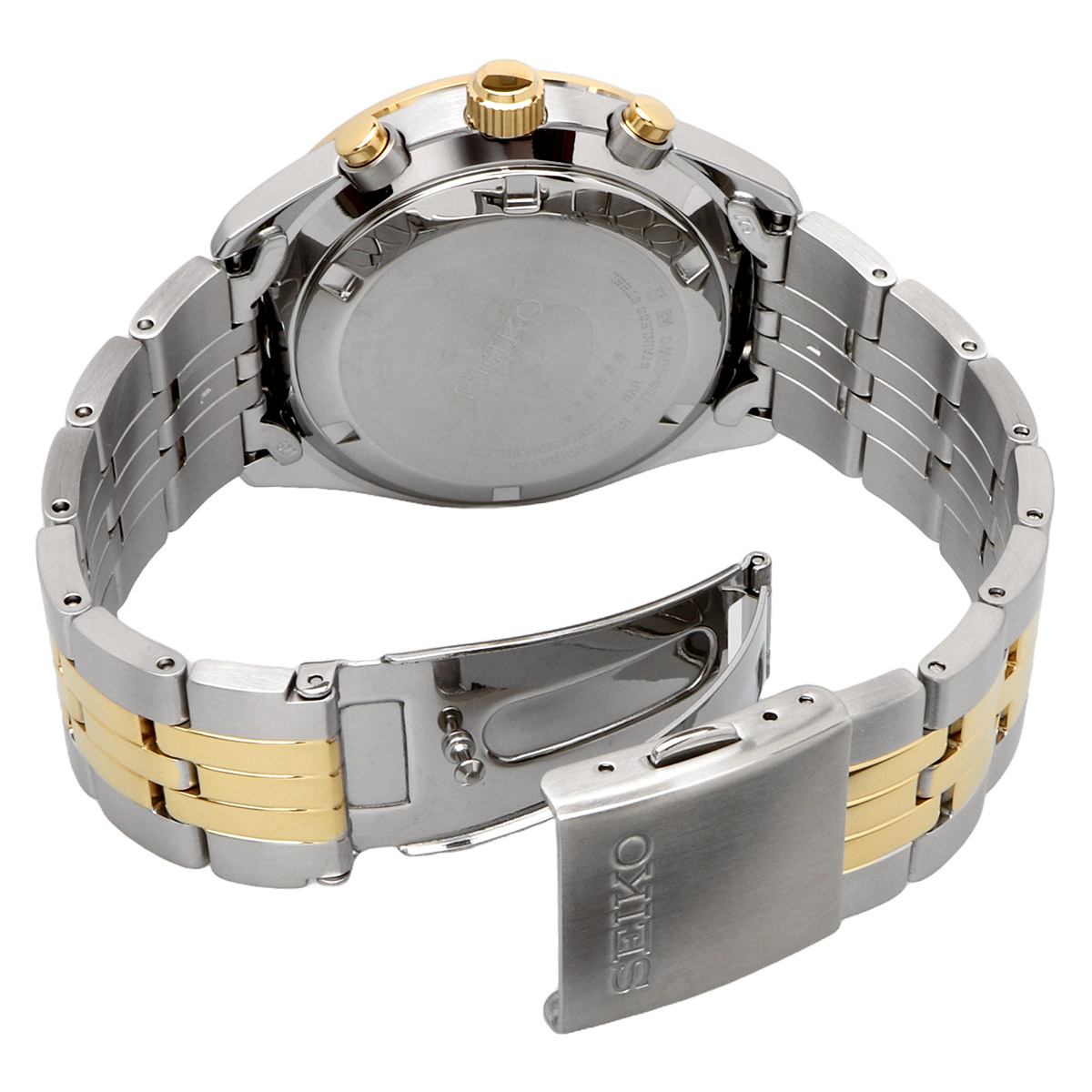 SEIKO セイコー 腕時計 メンズ 海外モデル ビジネス カジュアル クロノグラフ SSB430P1｜north-star｜03