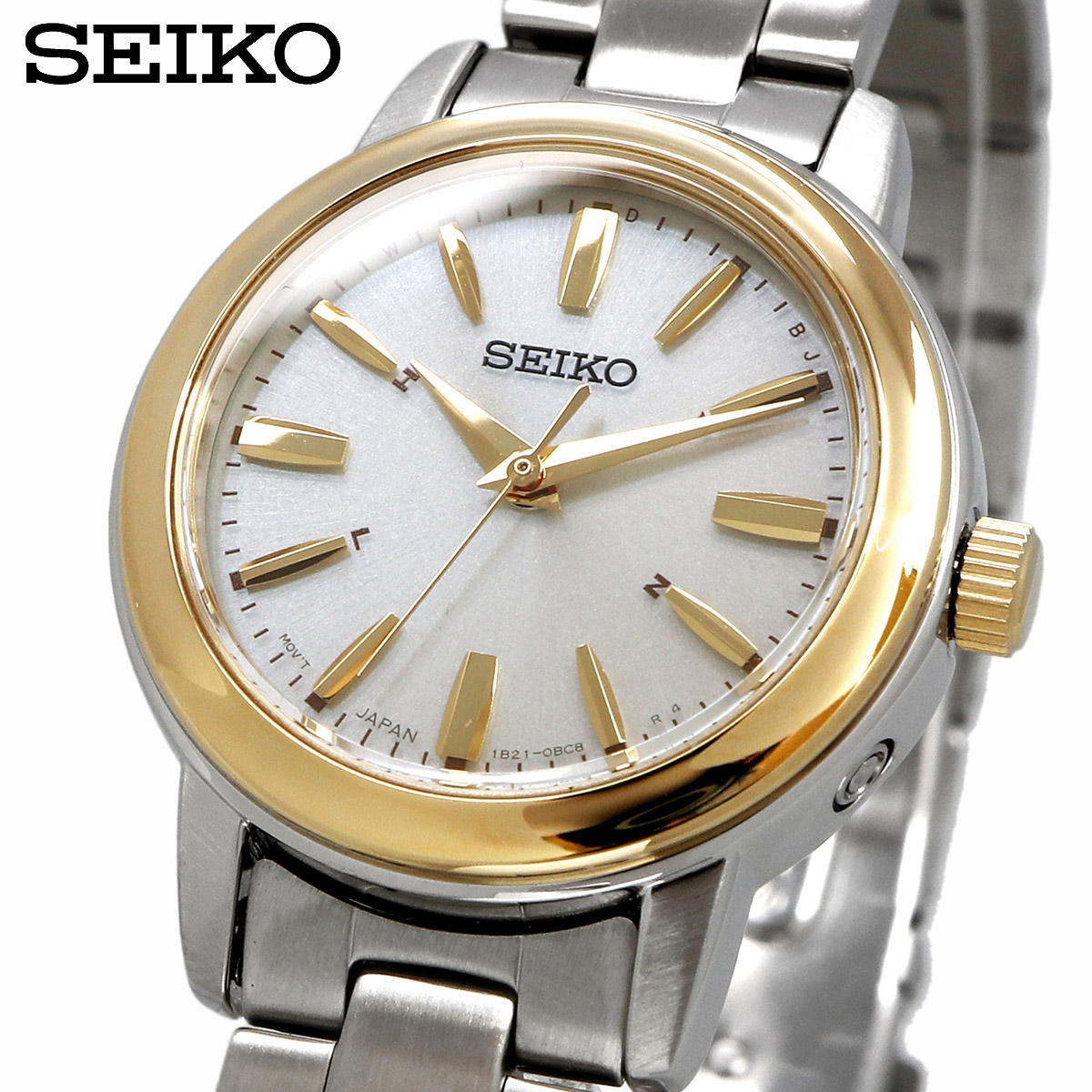 SEIKO セイコー 腕時計 レディース 電波時計 ソーラー SPIRIT スピリット 国内正規品  SSDY020