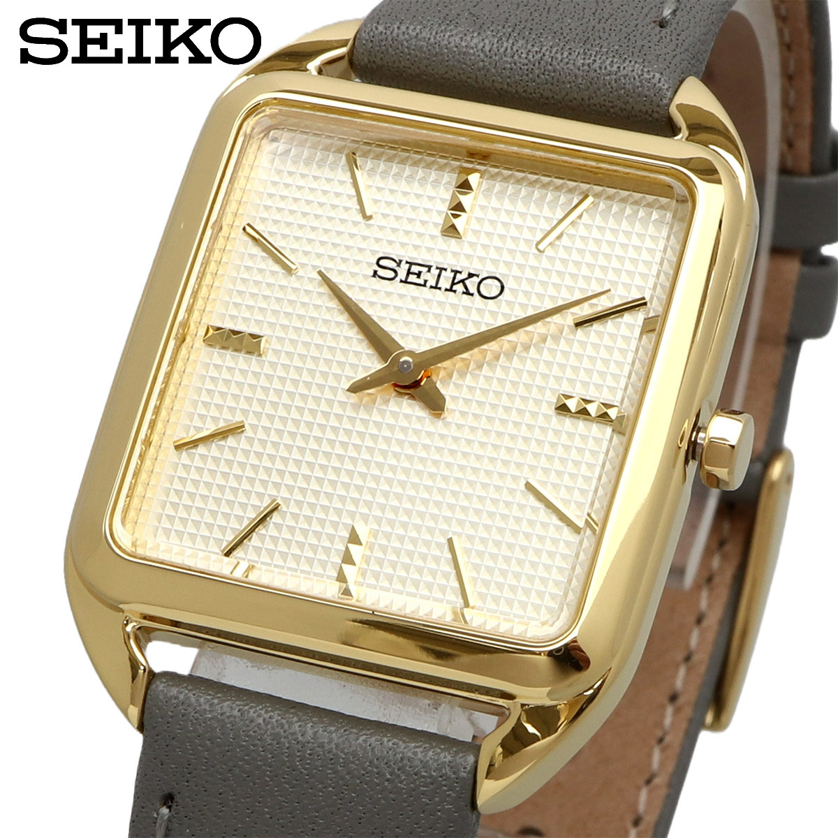 SEIKO セイコー 腕時計 レディース  海外モデル クォーツ シンプル ビジネス カジュアル SWR090P1｜north-star