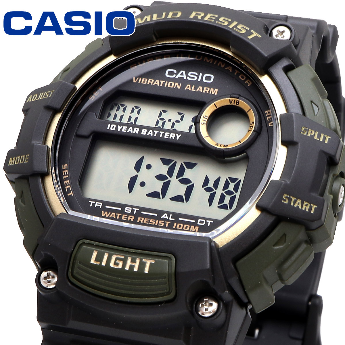 CASIO カシオ 腕時計 メンズ チープカシオ チプカシ   海外モデル 防塵 防泥 バイブアラーム  TRT-110H-1A2V｜north-star