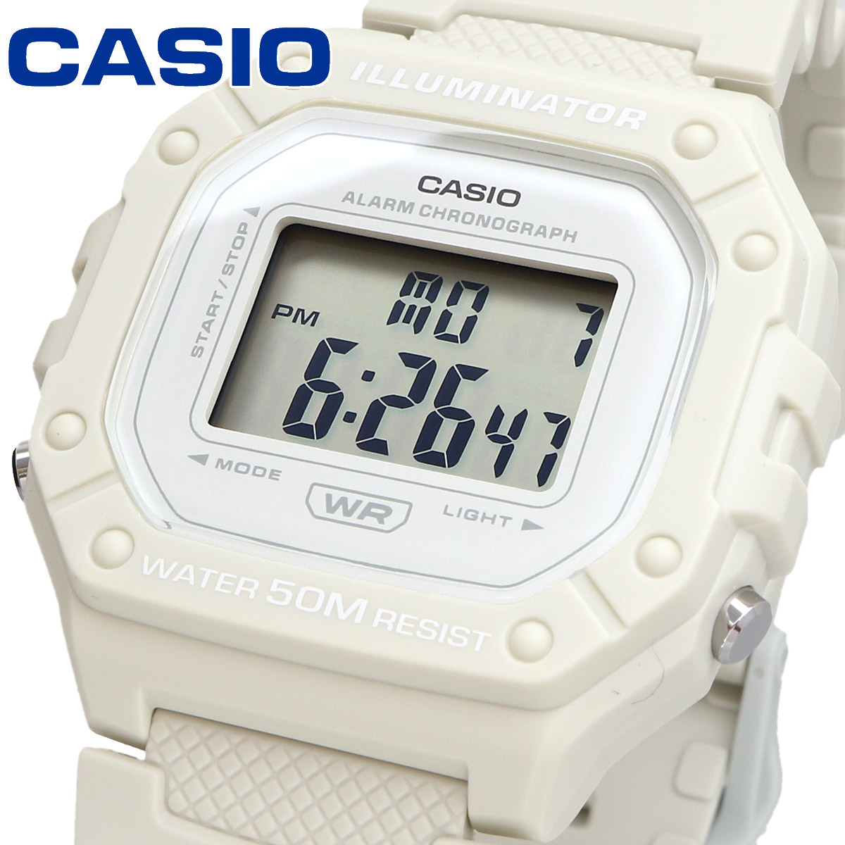 【父の日 ギフト】CASIO カシオ 腕時計 メンズ レディース チープカシオ チプカシ 海外モデル デジタル W-218HC-8AV