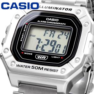 CASIO カシオ 腕時計 チープカシオ チプカシ 海外モデル メタルバンド メンズ W-218HD-1AV