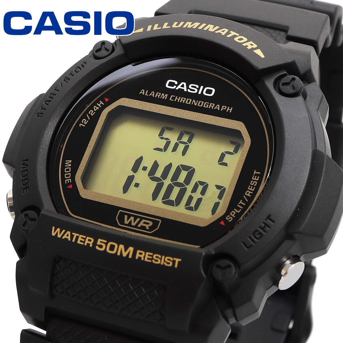 Yahoo! Yahoo!ショッピング(ヤフー ショッピング)CASIO カシオ 腕時計 メンズ チープカシオ チプカシ 海外モデル デジタル  W-219H-1A2V