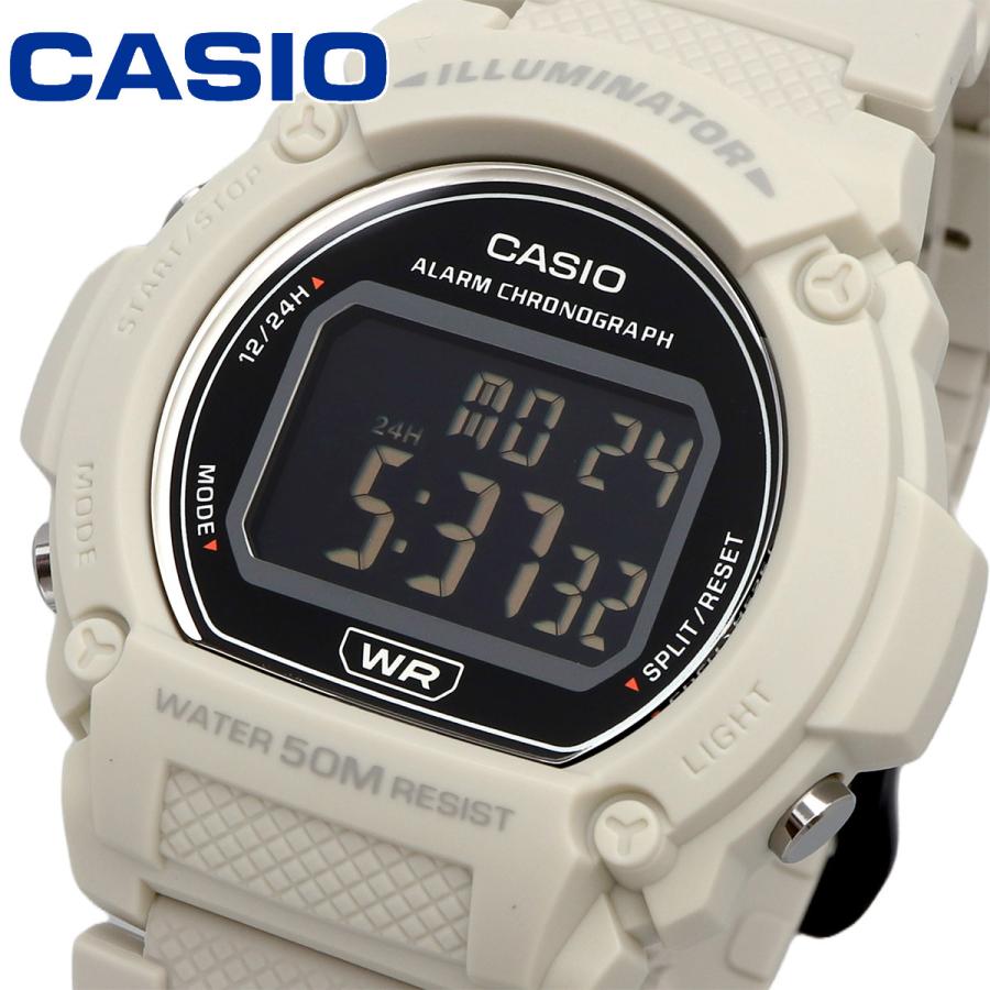 CASIO カシオ 腕時計 メンズ チープカシオ チプカシ 海外モデル デジタル  W-219HC-8BV｜north-star