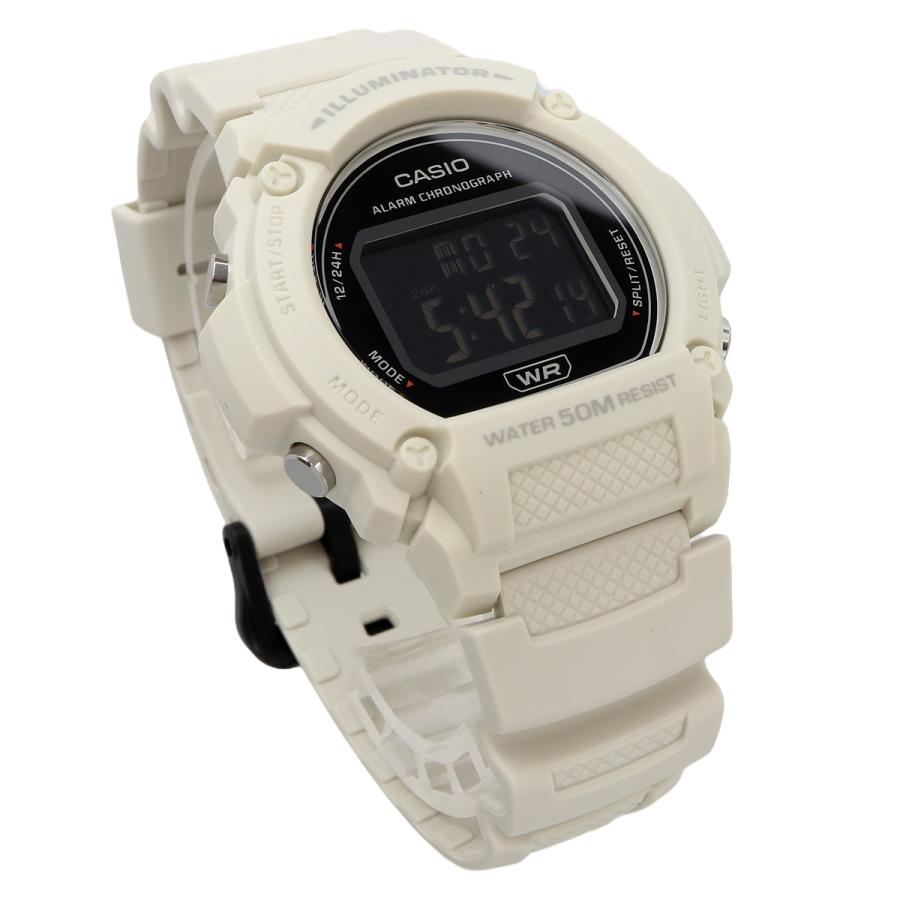 CASIO カシオ 腕時計 メンズ チープカシオ チプカシ 海外モデル デジタル  W-219HC-8BV｜north-star｜04