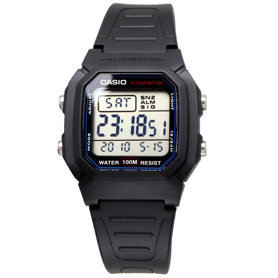 CASIO カシオ 腕時計 メンズ レディース チープカシオ チプカシ 海外モデル デジタル W-800H-1AV｜north-star｜02