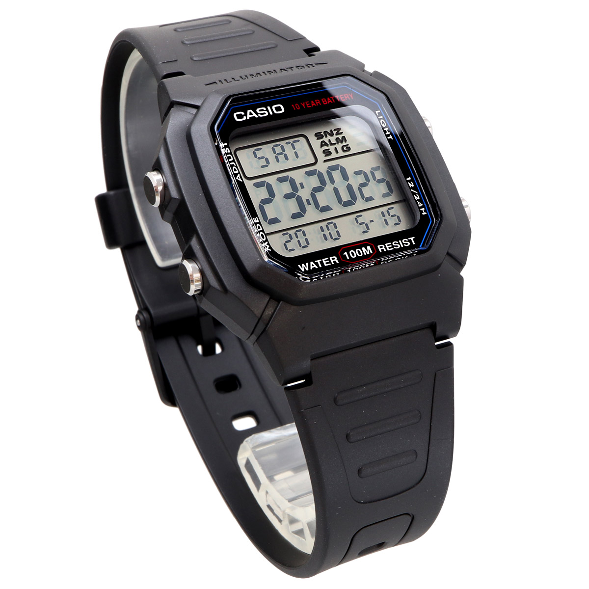 【父の日 ギフト】CASIO カシオ 腕時計 メンズ レディース チープカシオ チプカシ 海外モデル デジタル W-800H-1AV｜north-star｜04