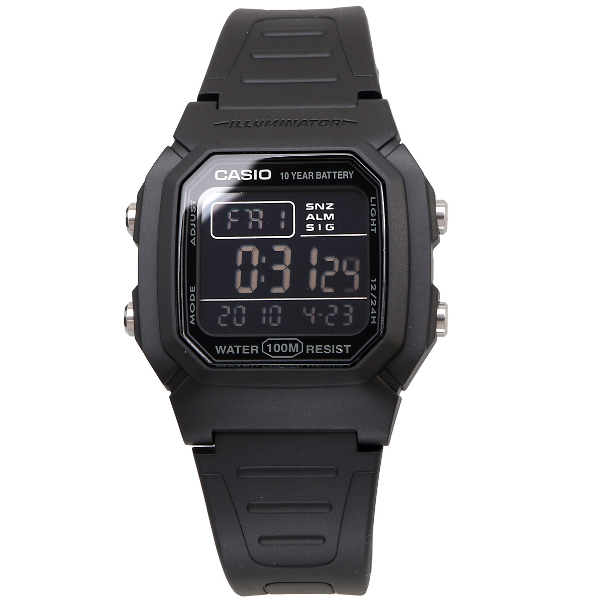 CASIO カシオ 腕時計 メンズ レディース チープカシオ チプカシ 海外モデル デジタル W-800H-1BV｜north-star｜02