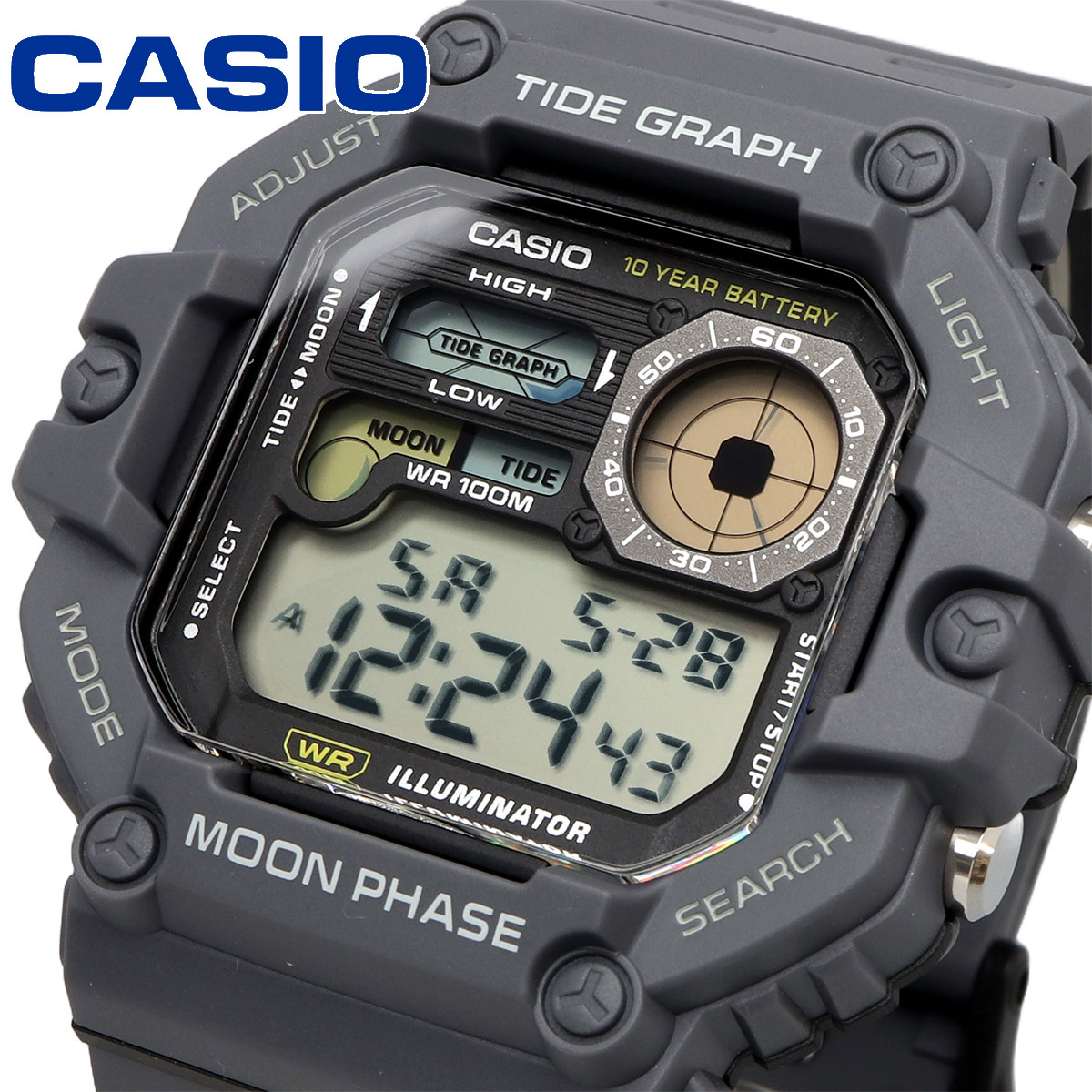 Yahoo! Yahoo!ショッピング(ヤフー ショッピング)CASIO カシオ 腕時計 メンズ チープカシオ チプカシ 海外モデル デジタル  WS-1700H-8AV