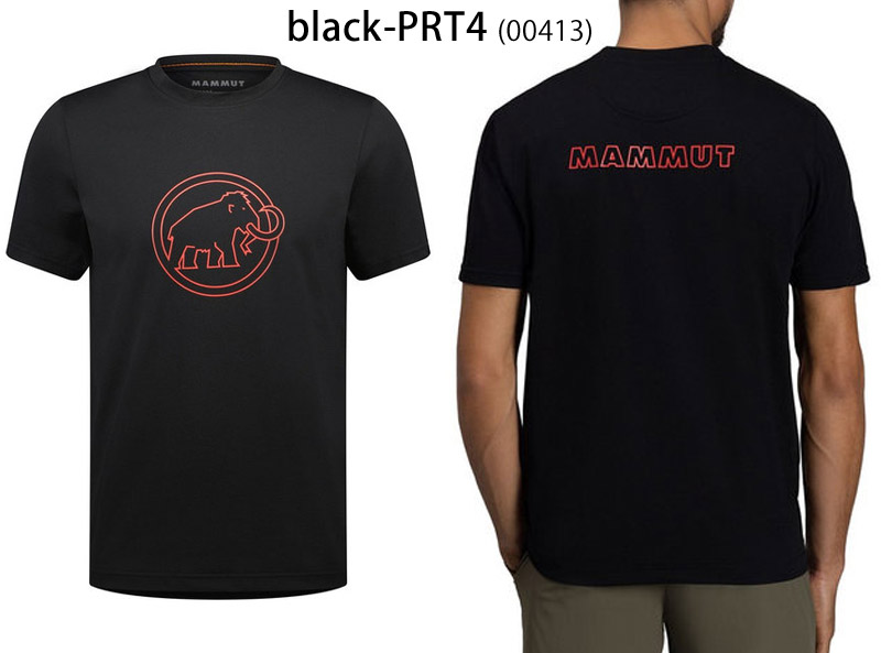 セール マムート 1017-02012 クイックドライ ロゴ プリント Tシャツ アジアンフィット メン QD LOGO PRINT T−SHIRT AF MEN メンズ  Tシャツ 半袖 トップス | MAMMUT | 03