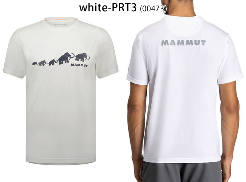 セール マムート 1017-02012 クイックドライ ロゴ プリント Tシャツ アジアンフィット メン QD LOGO PRINT T−SHIRT AF MEN メンズ  Tシャツ 半袖 トップス | MAMMUT | 04