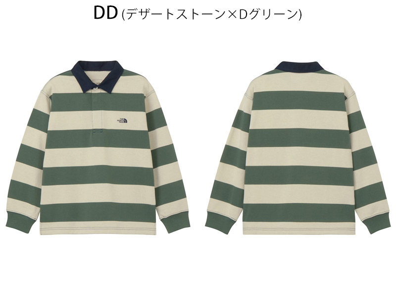 THE NORTH FACE - 大売り出し ザ・ノース・フェイス NTJ22610 キッズ ロング衣手 ブライト ステディ プルオーバー KIDS L/S BRIGHT STEADY SHIRT キッズ 御坊っちゃん お子さん ポロ