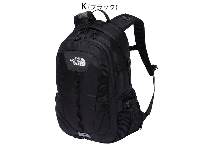 THE NORTH FACE HOT SHOT ブラック バックパック ノースフェイス