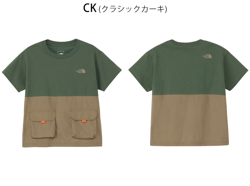 セール ザ・ノース・フェイス NTJ32634 キッズ アドベンチャー ティー KIDS ADVENTURE TEE キッズ ジュニア 子ども Tシャツ 半袖 アウトドア キャンプの画像