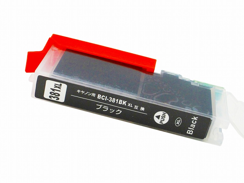 BCI-380/BCI-381 XL 増量互換インク 単品ばら売り ICチップ付 残量表示