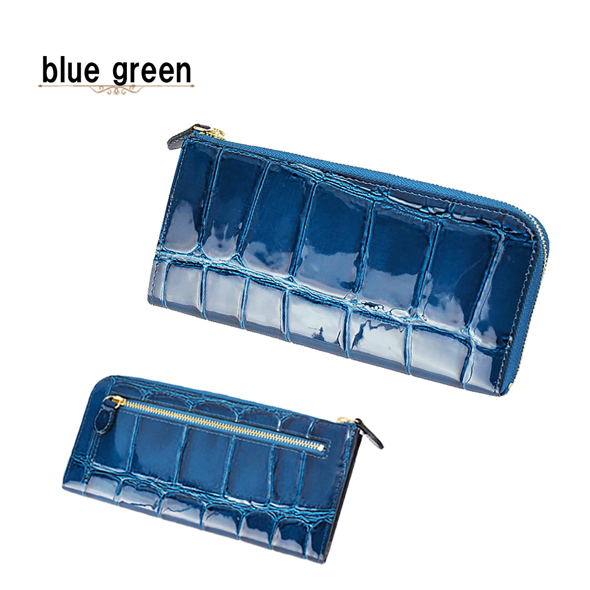 Arukan（アルカン） 財布 テールワニ Lファスナー : 野佐和倶楽部