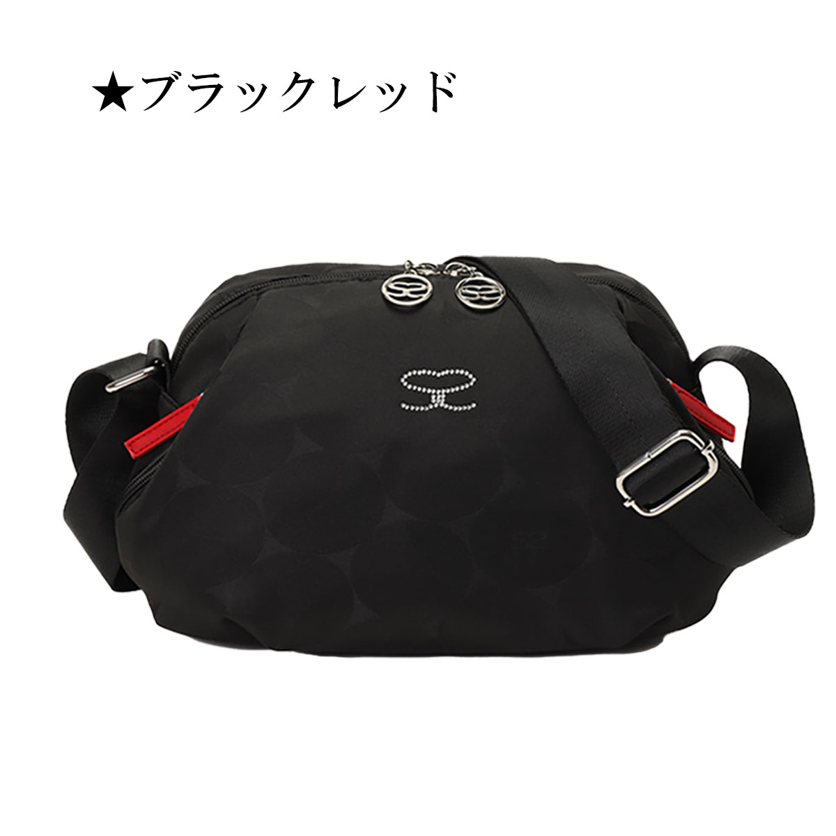 サボイ バルーン柄ラインストーン使いショルダーバッグ SAVOY