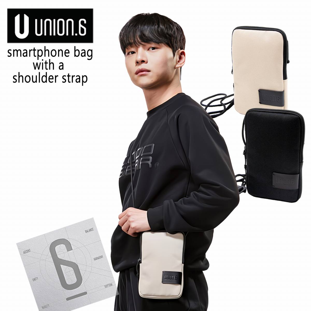 PIOMBO [UNION.6] ユニオンシックス ポシェット スマホバッグ