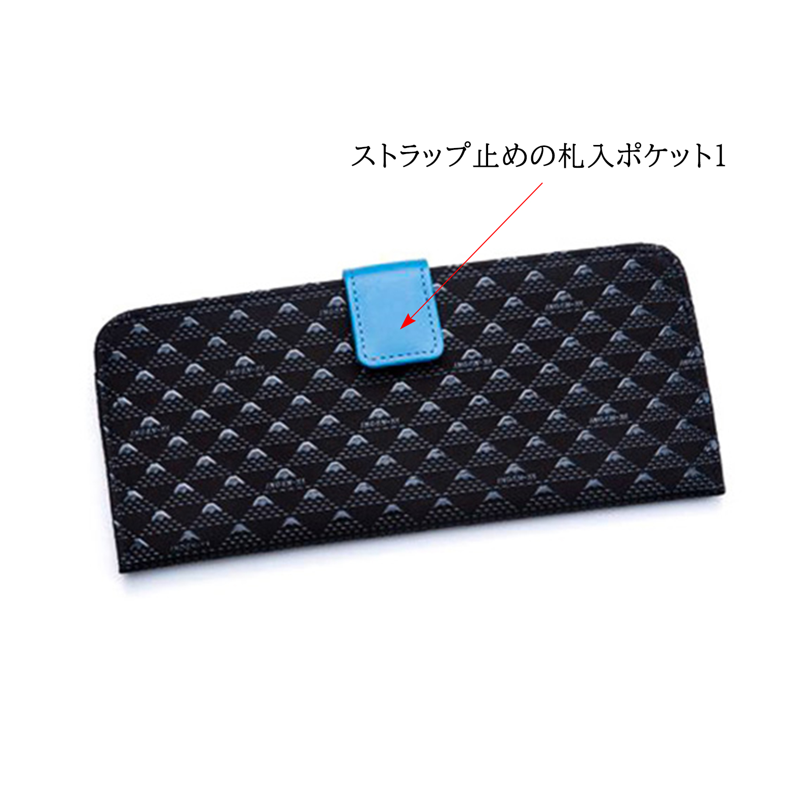 印傳屋（INDEN-YA） 印伝 長財布 たかね 富士山 伝統工芸品 甲州印伝