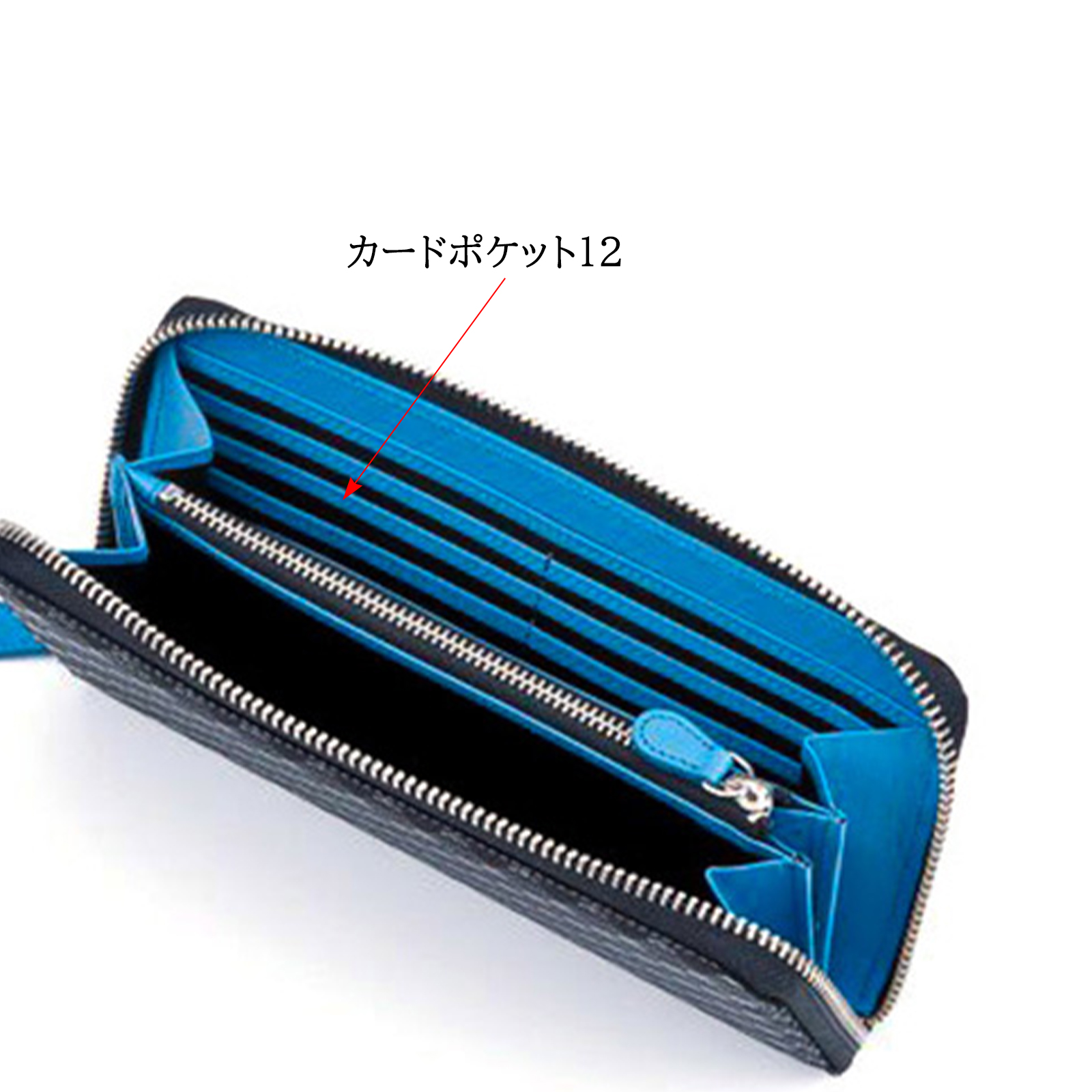 印傳屋 印伝 長財布 ラウンド たかね 富士山 伝統工芸品 甲州