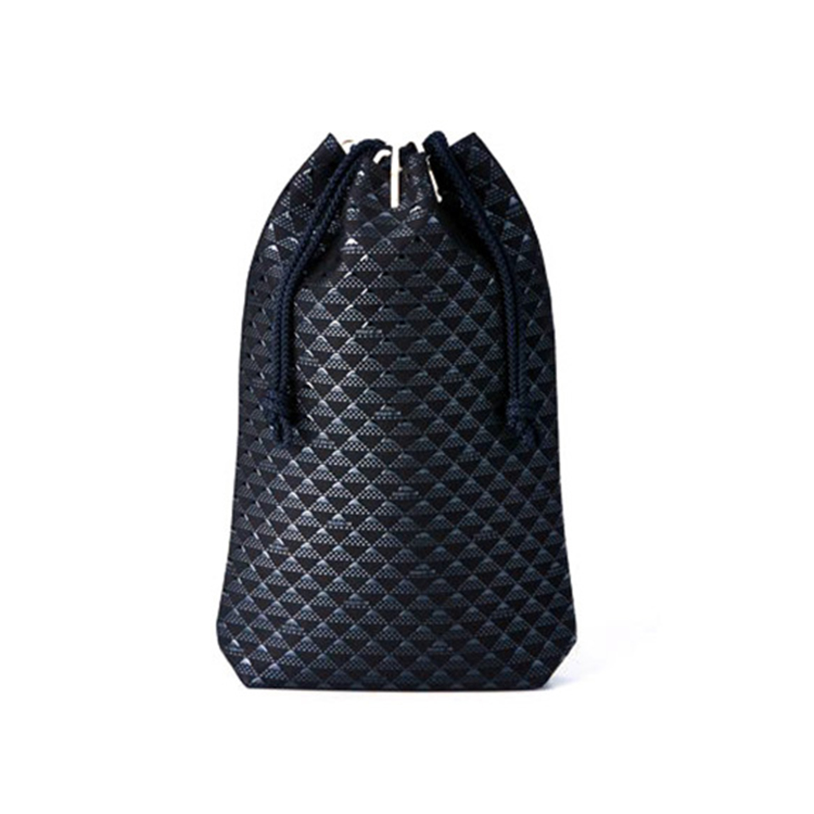 印傳屋（INDEN-YA） 印伝 合切袋 巾着袋 たかね 富士山 伝統工芸品